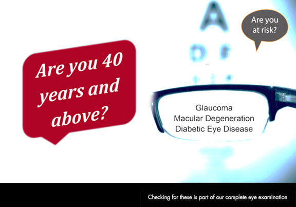 Adult Eye screening by Optometrist